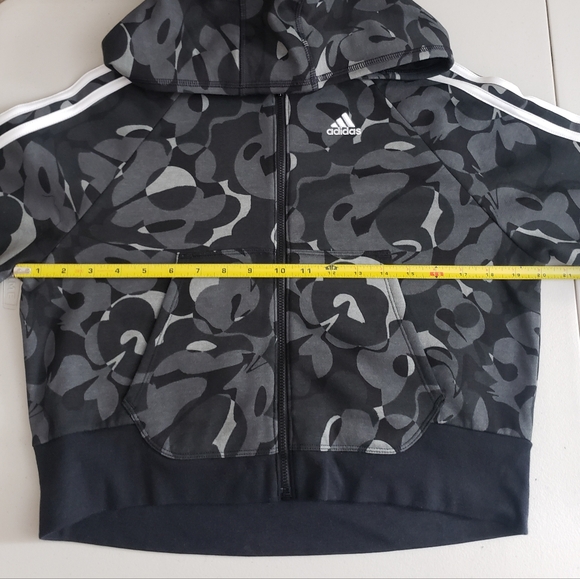 Adidas Camo Zip-up Jacket *YOUTH* - Picture 7 of 9